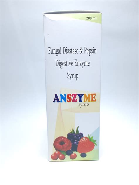 Buy Fungal Diastase And Pepsin Digestive Enzyme Syrup At Best Price