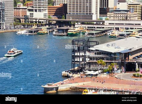 The Rocks And Circular Quay Sydney New South Wales Australia Stock