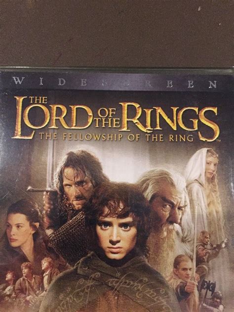 Dvd163 The Lord Of The Rings The Fellowship Of The Ring Dvd