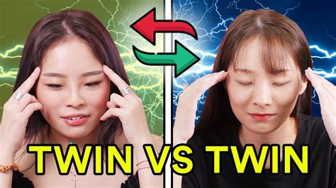 Identical Twins Try The Twin Telepathy Challenge Youtube