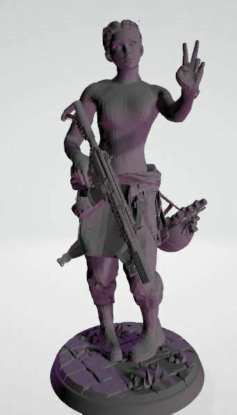 STL file Izzy Izanami - COD - WAR ZONE - MW2 🤙 ・Model to download and ...