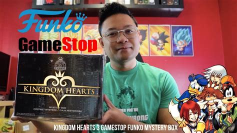 Kingdom Hearts Gamestop Funko Mystery Box Unboxing Youtube