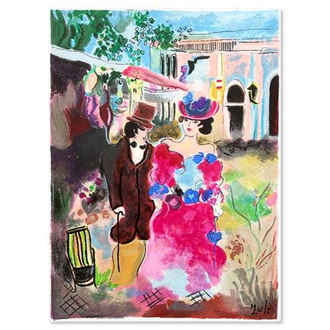 Zule Moskowitz New Romance Limited Edition Serigraph Numbered And