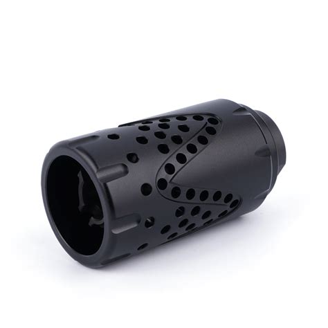 Tactical Multi Hole Design 9mm Muzzle Brake Threaded 12 28 With Aluminium7075 1316x16 Blast