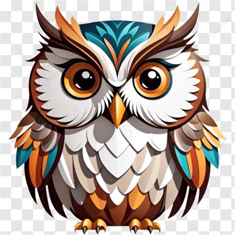 Cute Owl Cartoon Shirt Designs Design Elements Asset Design Png