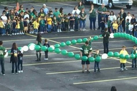 Lifting Hearts and Eyes to Mary with a Living Rosary and Balloon ...