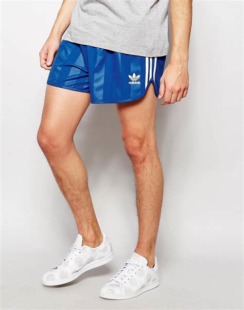 Adidas Originals Retro Shorts Aj6933 In Blue For Men Lyst