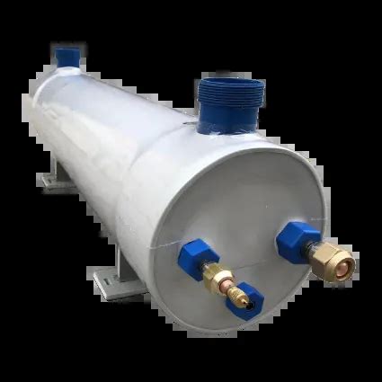 Aquarium Chiller Evaportor Titanium Tube With Pvc Shell Type Foshan