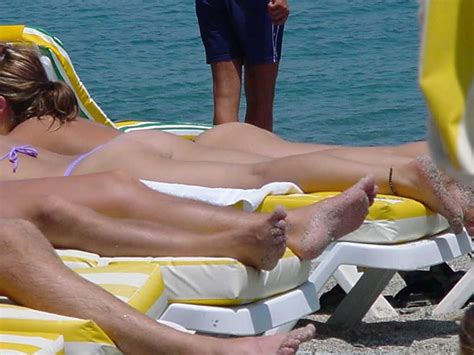 Busty Blonde Shows Her Naked Body At The Nude Beach Porn Pictures XXX Photos Sex Images