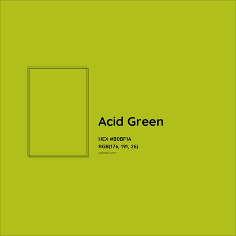 About Acid Green Color Codes Similar Colors And Paints