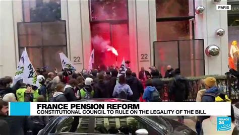 Simmering Anger Last Ditch Protests In France Over Macron S Pension