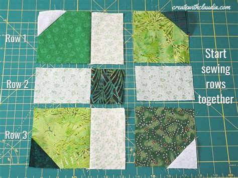 Scrap Busting Quilt Block Tutorial Create With Claudia