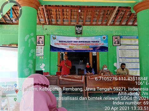 Sosialisasi Dan Bimbingan Teknis Tim Kelompok Kerja SDGs Tahun 2021