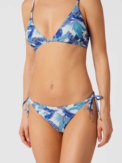 Tommy Hilfiger Bikini Hose Mit Seitlichen Schn Rverschl Ssen Royal