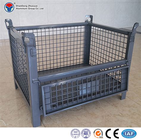 Multifunction Logistics Turnover Cage Metal Turnover Boxes Logistics