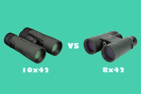 8x42 vs 10x42 Binoculars: Which one to choose?