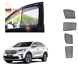 Neebtraders Half Magnetic Sun Shades Curtains For Car Kia Sorento 2019