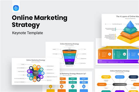 Online Marketing Strategy Keynote Template | Nulivo Market