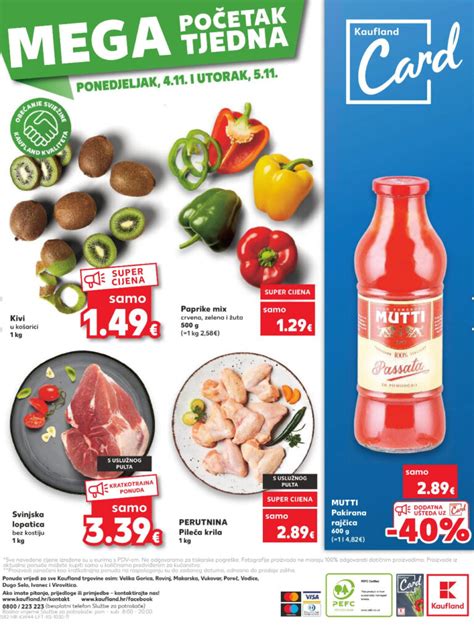 Kaufland akcija za početak tjedna do 05 11