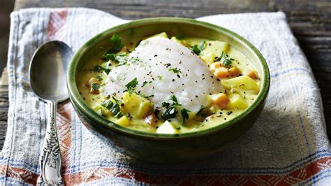 Smoked Haddock Chowder With Leeks And Sweetcorn Recipe Bbc Food