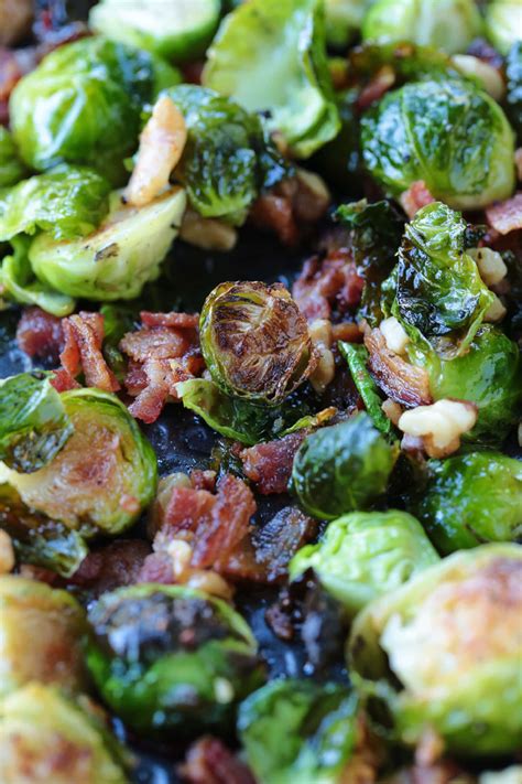 Maple Bacon Brussels Sprouts Mantitlement