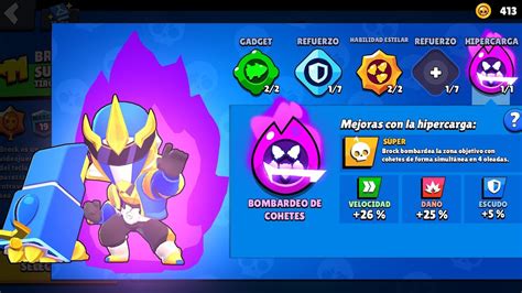 Brawl Stars Brock Power Rangers Azul Y Su Hipercarga YouTube