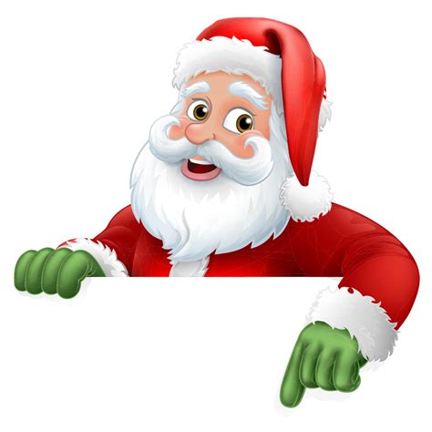 Santa Claus Christmas Cartoon Character Png