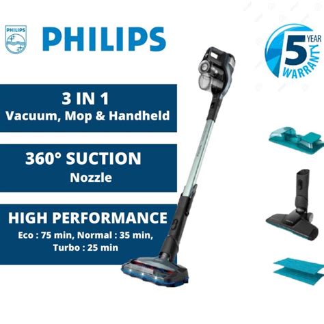 Amway Philips SpeedPro Max Aqua Cordless Stick Vacuum Cleaner FC6903