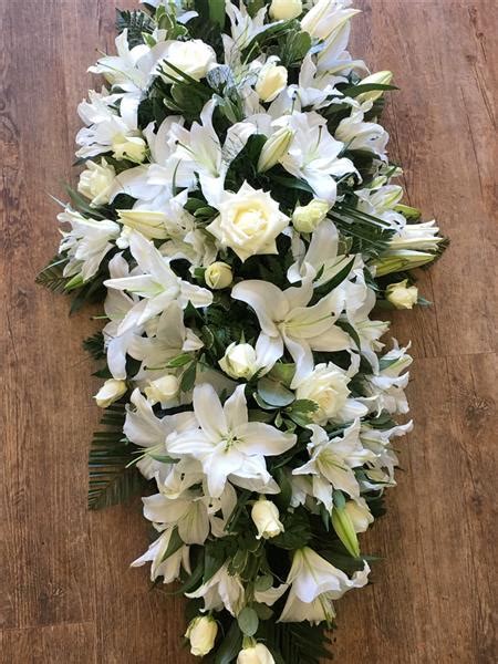 Lily And Rose Casket Spray