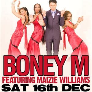 See Tickets - Boney M featuring Maizie Williams Tickets and Dates