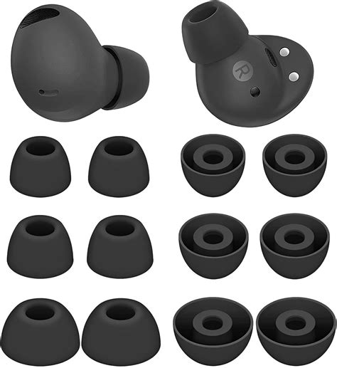 Dmzhy 6 Pairs Earbud Tips Fit For Galaxy Buds 2 Pro Ear Tips Buds Eartips