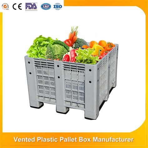 High Quality Large Food Grade Stackable Bulk Storage Apple Fruit