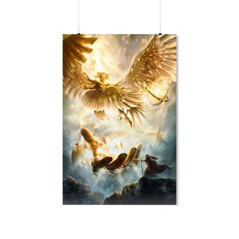 Ezekiel's Vision Christian Art Premium Matte Vertical Posters Christian ...