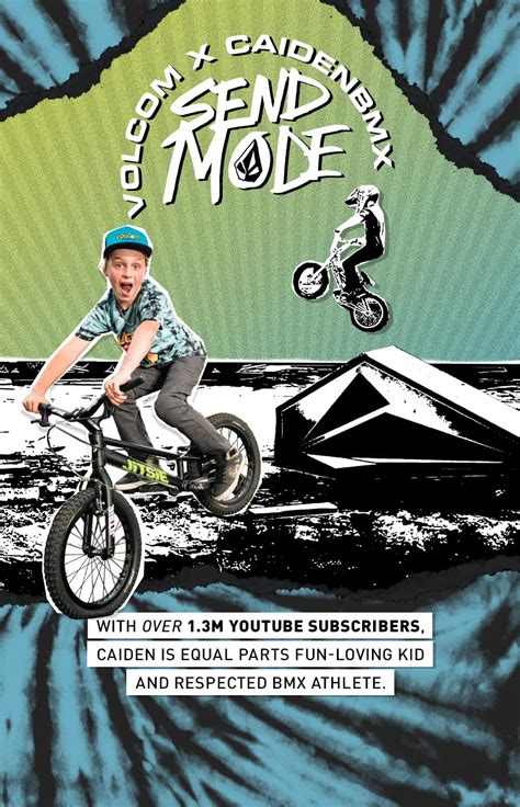 Caiden Bmx Send Mode Volcom