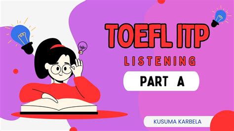 TOEFL ITP Listening Section PART A 8 I TOEFL ITP PREDICTION PREPARATION