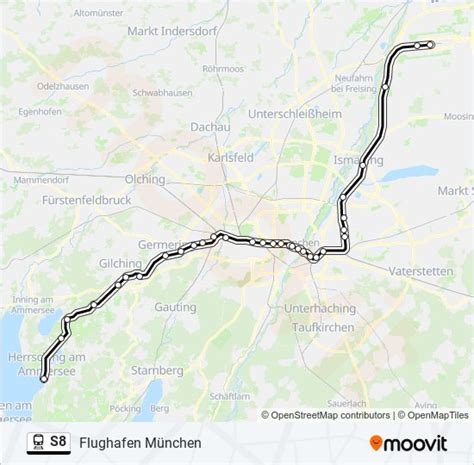 s8 Route Schedules Stops Maps Flughafen München Updated