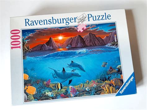 Puzzle 1000er Ravensburger Delfine Lagune Kaufen Auf Ricardo