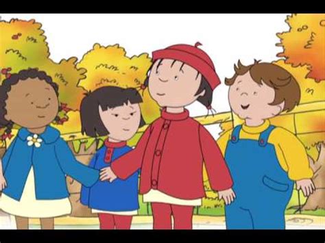 Caillou S04 E11 | Caillou the Librarian // Caillou the Bookworm ...