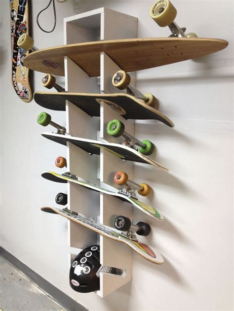 Skateboard Storage Skateboard Racks Diy Skateboard Storage