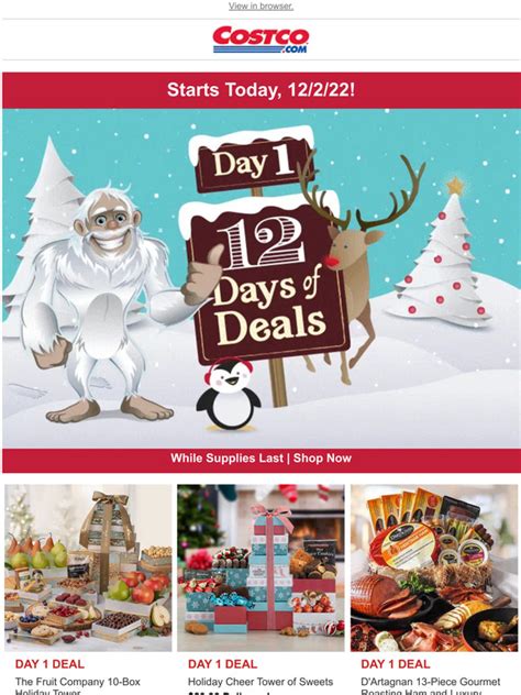 Costco 12 Days Of Christmas 2024 Date Netty Adrianna