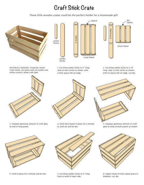 Craft Stick DIY Gift Box