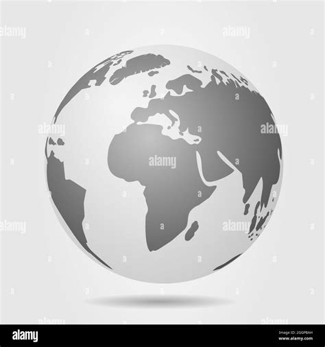 World Globe Map Stock Vector Image & Art - Alamy