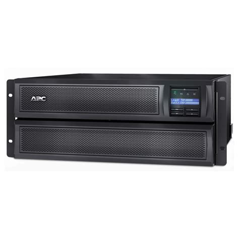 Apc Smart Ups X 3000va 2700w Line Interactive Ups 4u Rm 230v 16a Input 2x Iec C19 And 8x Iec