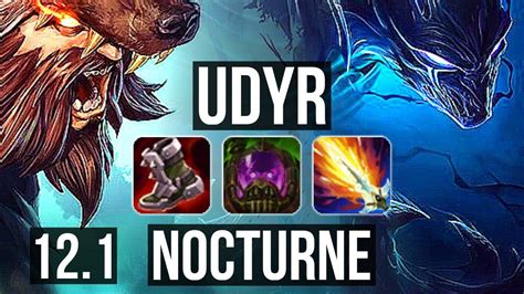 UDYR Vs NOCTURNE JNG Rank 6 Udyr 7 2 8 300 Games Dominating