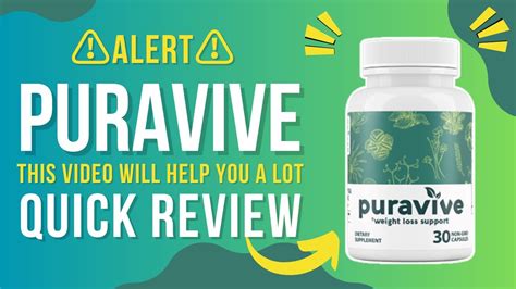 Puravive Alertpuravive Review Puravive For Weight Loss Quick