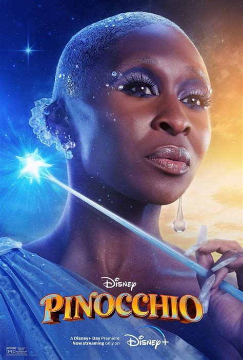 Cynthia Erivo As The Blue Fairy Pinocchio Pinocchio Disney Blue Fairy