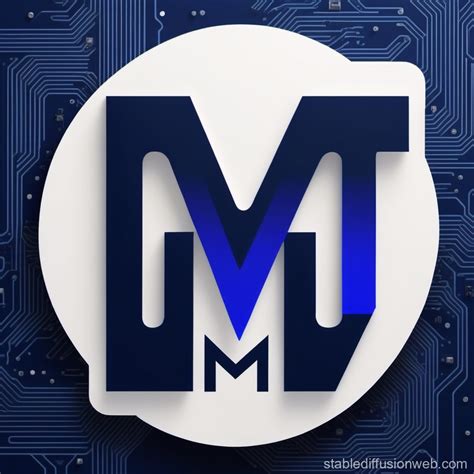 Minimalist Mtv Logo With Circuit Pattern Stable Diffusion En Línea