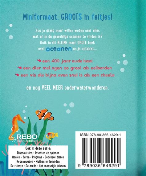 Het Kleine Maar Grote Boek Over Oceanen Tracey Turner