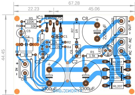 Amplifier Driver Board Diagram : How to make Audio power Amplifier