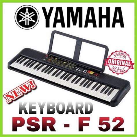 Jual Keyboard Yamaha NEW PSR F 52 PSR F52 Garansi Original Yamaha Di